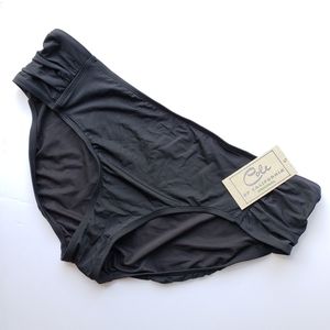 NWT Cole of California Basic Black Bikini Bottoms